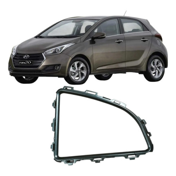 Moldura Difusor Esquerdo Hyundai Hb20 2016 Original