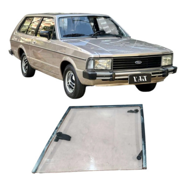Vidro Traseiro Esquerdo Ford Belina 1.6 2p Original