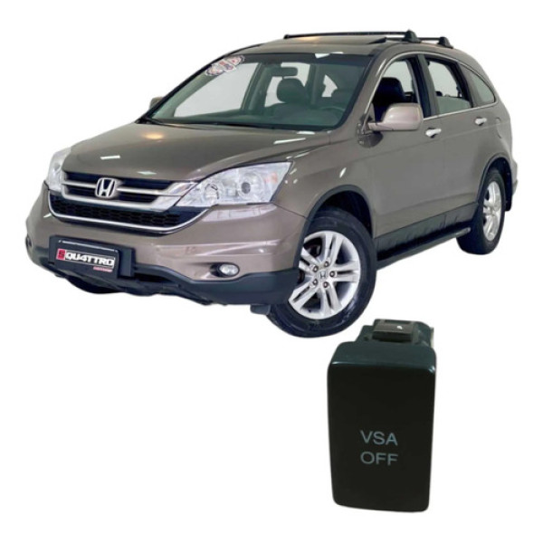 Botao Controle Estabilidade Honda Cr-v 2010 2.0 Original