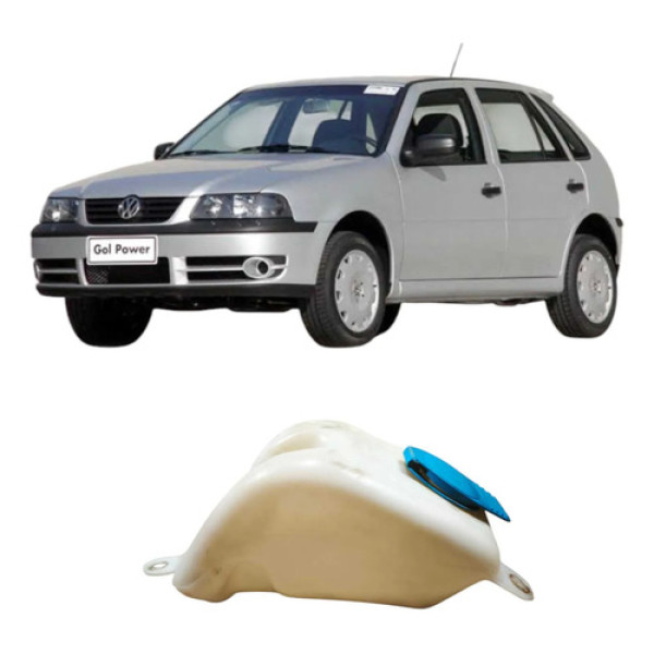 Reservatorio Agua Parabrisa Vw Gol 2003 1.0 377955453a Branco