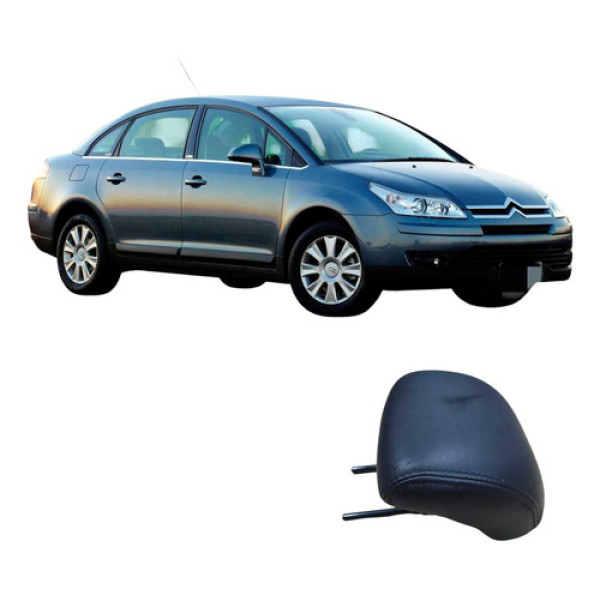 Encosto Traseiro Direito Citroën C4 2008 7865323 Original Preto