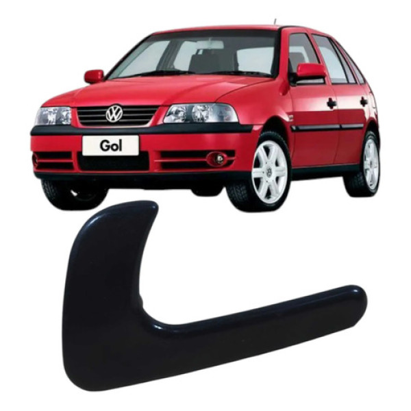 Maçaneta Interna Dianteira Esquerda Volkswagen Gol 2005 Preto Dianteira