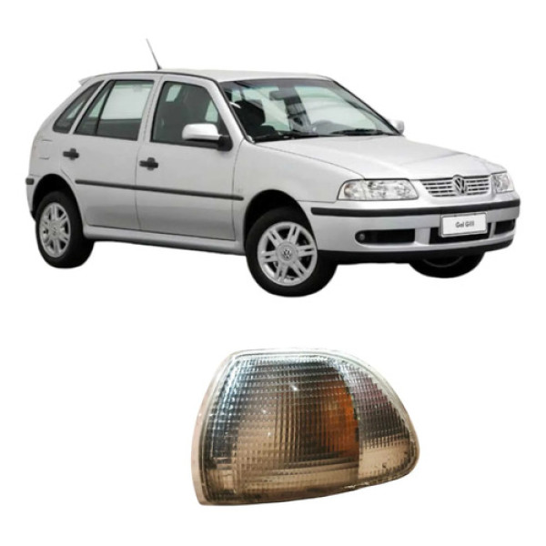 Lanterna Pisca Direito Volkswagen Gol 2000 1.0 Original Ciano