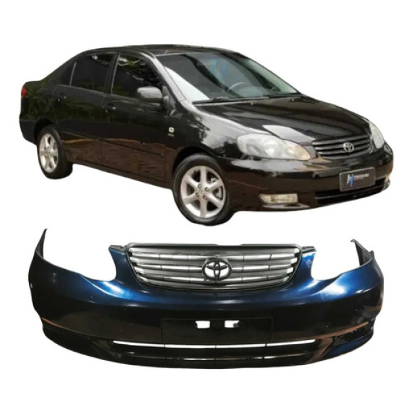 Parachoque Dianteiro Toyota Corolla 2004 1.8 Original Preto