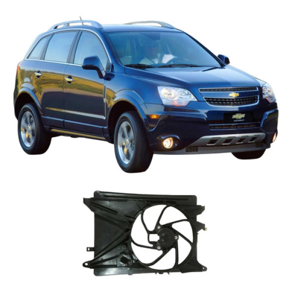 Defletor Ventoinha Radiador Chevrolet Captiva 2010 Original