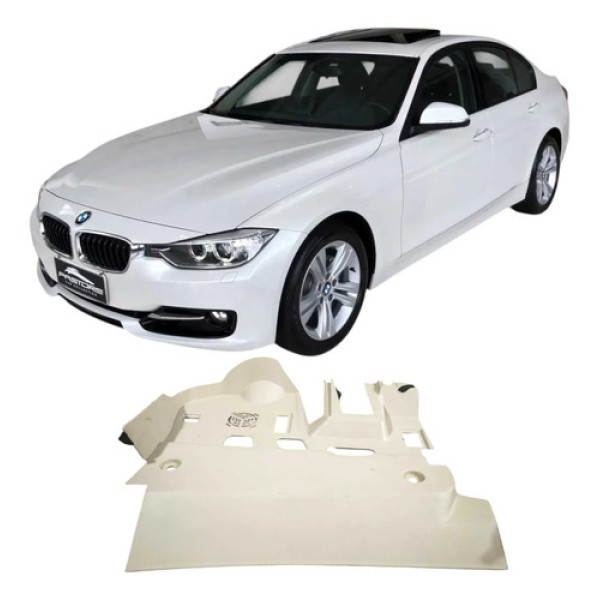 Acabamento Inferior Painel Bmw 320i 2015 2.0 51459231254 Bege Listras