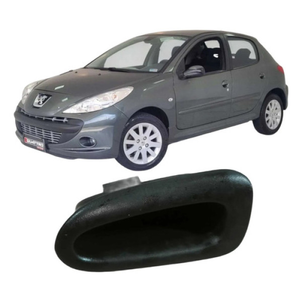 Puxador Porta Traseiro Direito Peugeot 207 2009 Original