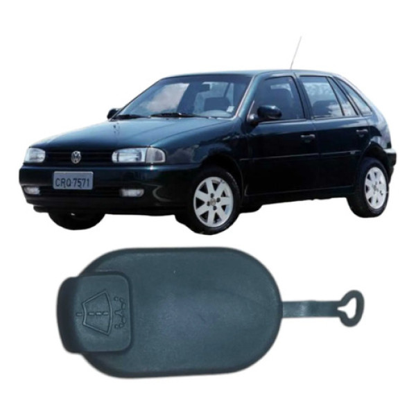 Tampa Reservatorio Parabrisa Volkswagen Gol 1999 8200609542 Preto