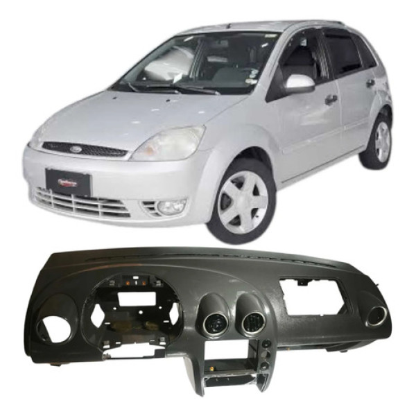 Capa Painel Tabelieir Ford Fiesta 2005 1.0 2s65c044c52 Prateado