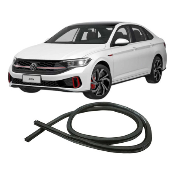 Borracha Porta Traseira Esquerda Jetta 2023 2.0 Original