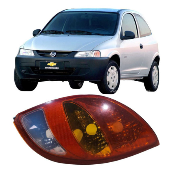 Lanterna Traseira Direita Chevrolet Celta 2003 1.0 Original Direito/passageiro Vermelho