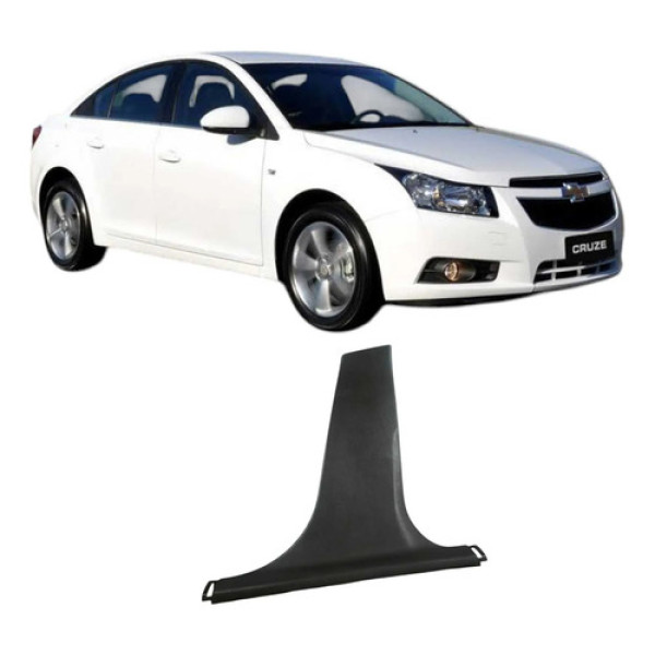 Acabamento Coluna Central Direito Chevrolet Cruze Sedan 2014