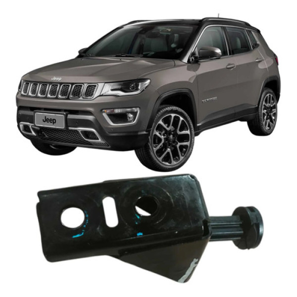 Suporte Superior Radiador Jeep Compass 2020 2.0 Original Preto