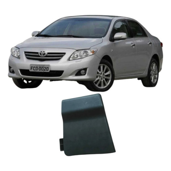 Acabamento Trilho Banco Diant Esquerdo Toyota Corolla 2011 Preto
