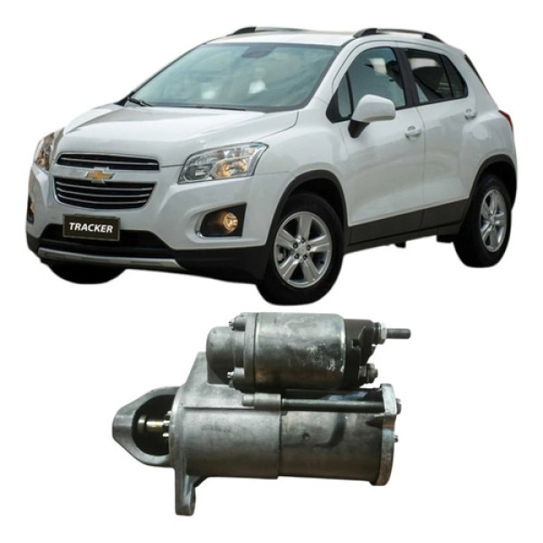 Motor Arranque Partida Chevrolet Tracker 2015 1.8 Automatico