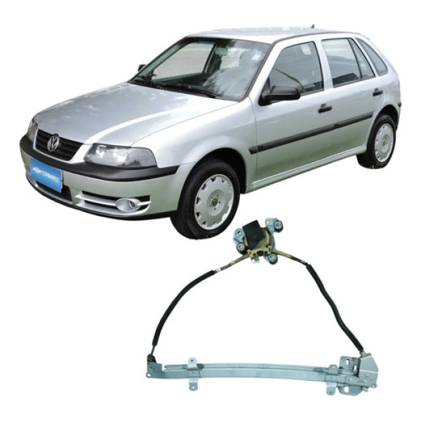 Maquina Vidro Dianteira Direita Volkswagen Gol 2003 Original