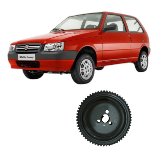 Polia Virabrequim Fiat Uno 2008 1.0 55219942 Original