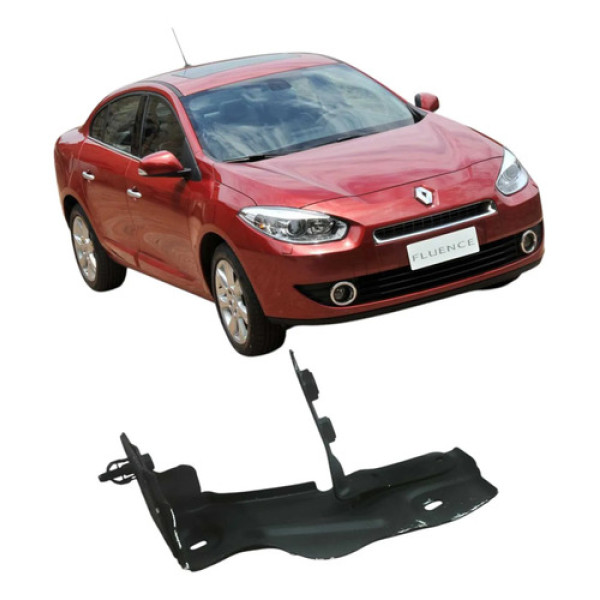 Suporte Paralama Esquerdo Renault Fluence 2014 631420025r Preto