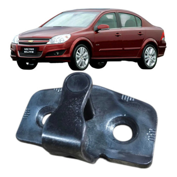 Batente Fechadura Trava Gm Vectra Elite 2009 Prateado