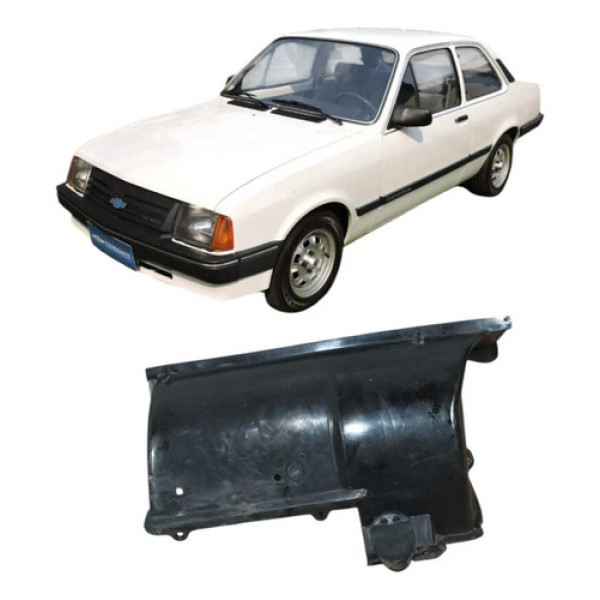 Defletor Agua Curvão Esquerdo Chevrolet Chevet 1989 94651422