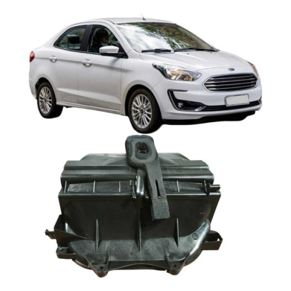 Tampa Caixa Ar Condicionado  Ford Ka 2019 1.5 3c Original   Preto