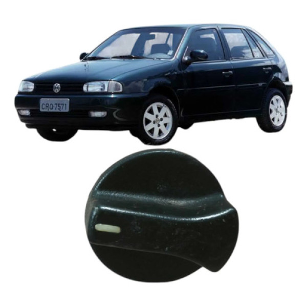 Botao Comando Ar Volkswagen Gol 1999 1.0 Original Preto