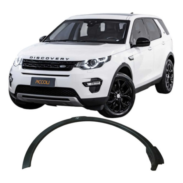 Moldura Paralama Dianteiro Esquerdo Discovery Sport 2018 Cinza