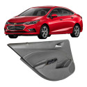 Forro Porta Traseiro Esquerdo Chevrolet Cruze 2017 A 2021 Preto