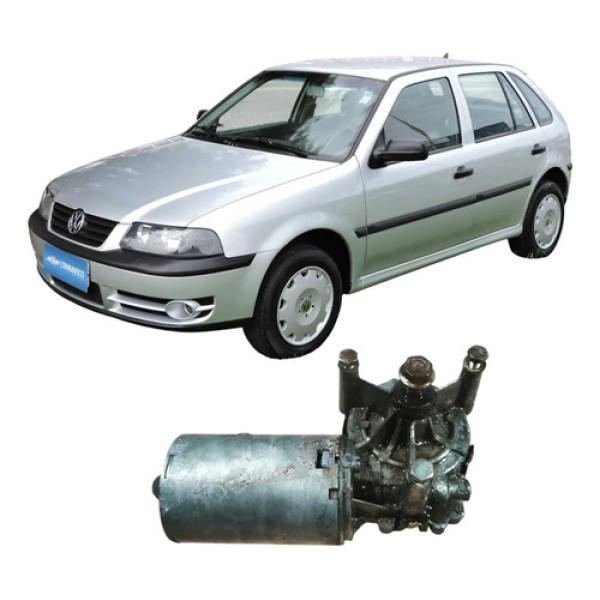 Motor Limpador Dianteiro Volkswagen Gol 2003 1.0 Original