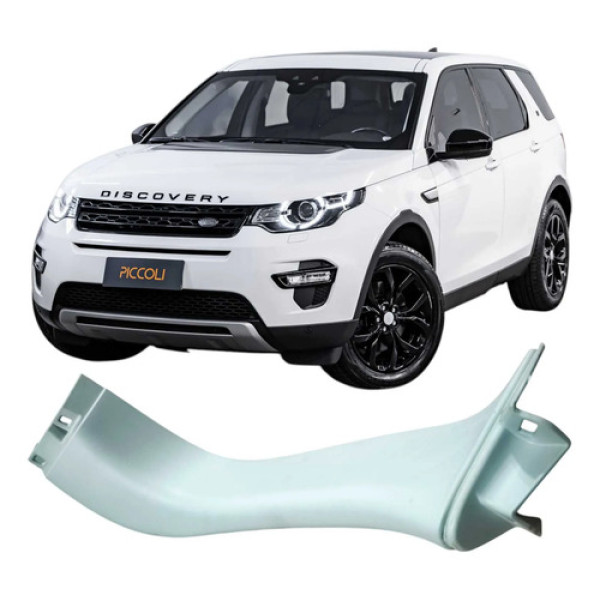 Moldura Traseira Esquerda Porta Mala Discovery Sport 2018 Branco