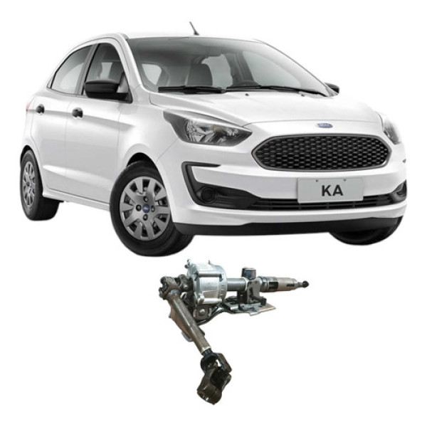 Coluna Direçao Eletrica Ford Ka 2021 1.0 3c J7bc3d077ad