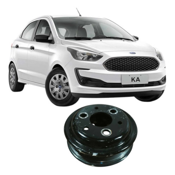 Polia Bomba Agua Ford Ka 2021 1.0 3c Original