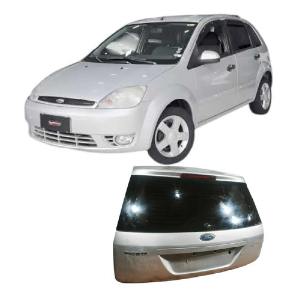 Tampa Porta Malas Ford Fiesta 2005 1.0 Original Prateado
