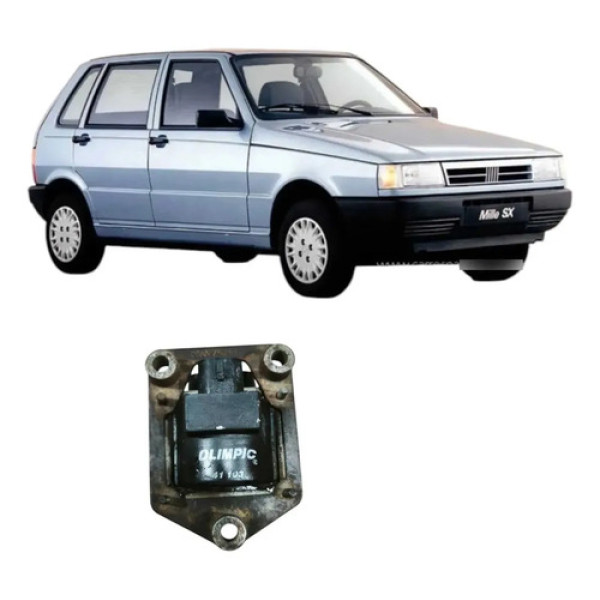 Bobina Ignição Fiat Uno 1.0 1998 Original Osan7521477
