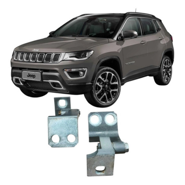 Par Dobradiça Dianteira Direita Jeep Compass 2020 Original