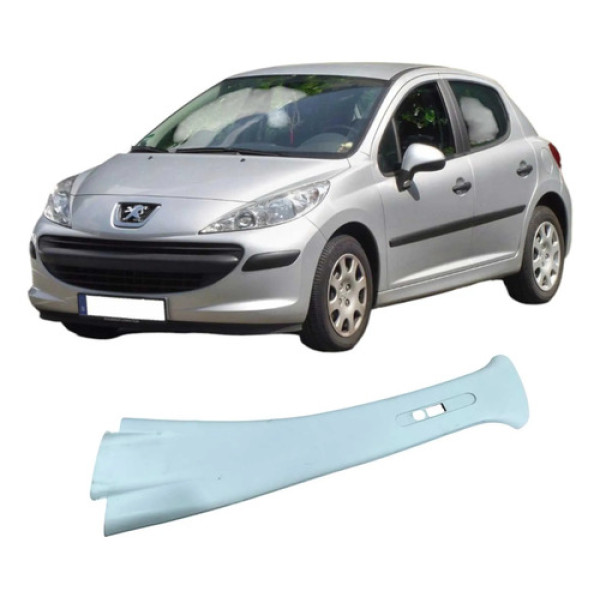 Moldura Coluna Esquerda Peugeot 207 2009 1.4 9643647077