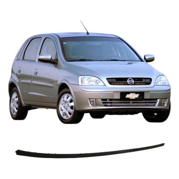 Calha Teto Direita Chevrolet Corsa 2006 1.8 Original Preto