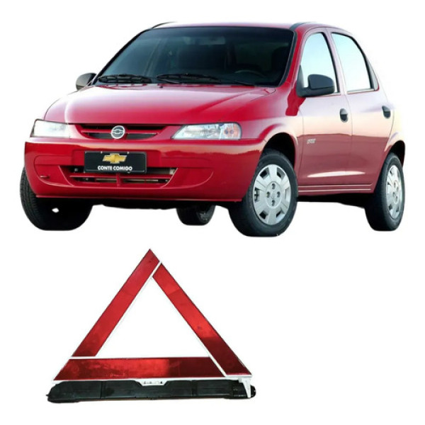 Triangulo Sinalização Chevrolet Celta 2004 1.0