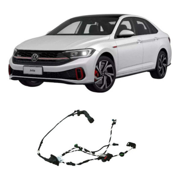 Chicote Porta Dianteira Direita Vw Jetta 2023 Gli 8u0959845
