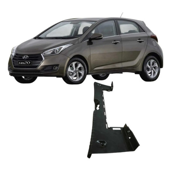 Soleira Tampa Traseira Hyundai Hb20 2016 1.0 3c  Preto