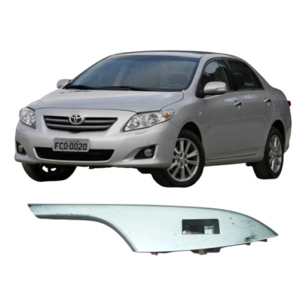 Moldura Botão Vidro Dianteiro Direito Corolla 2011 7423102a2