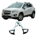 Moldura Volante Chevrolet Tracker 2015 1.8 Automatico Prateado