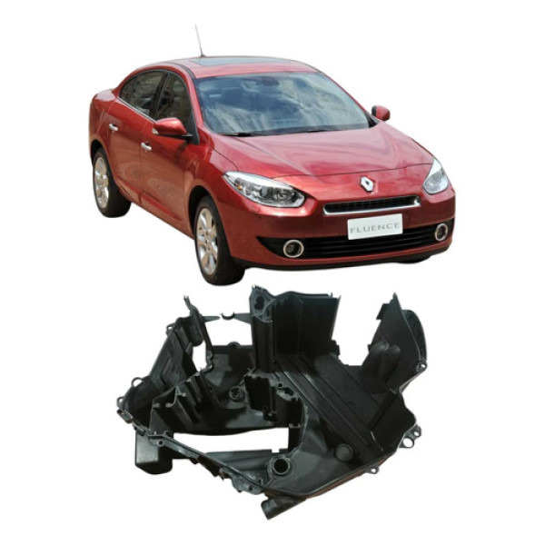 Acabamento Lateral Caixa Ar Renault Fluence 2014 Original