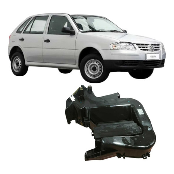 Carcaça Caixa Evaporadora Volkswagen Gol 2009 1.0 Original