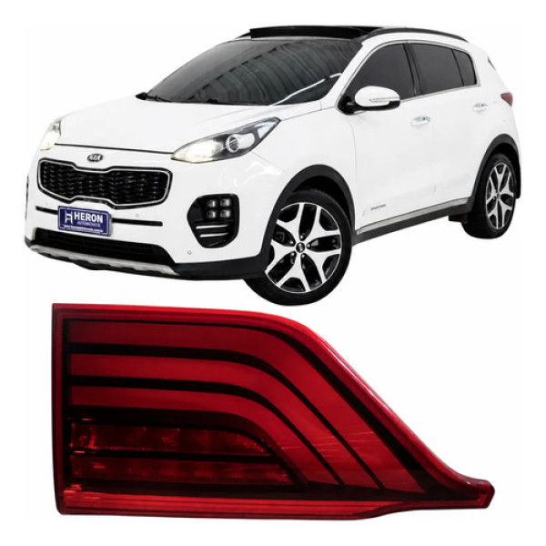 Lanterna Traseira Direita Kia Sportage 2018 2.0 Original Esquerdo/motorista Vermelho