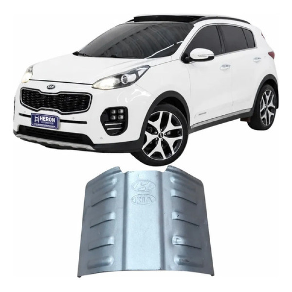 Defletor Calor Escapamento Kia Sportage 2018 2.0 Original