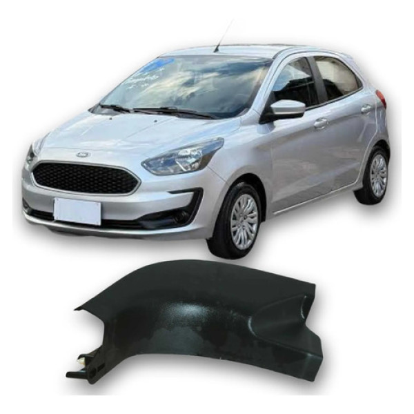 Soleira Inferior Dianteiro Direita Ford Ka 2019 1.0 Original Preto