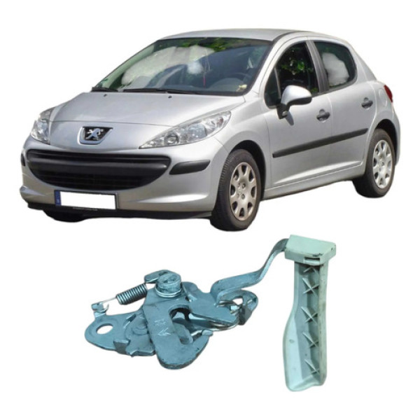 Fechadura Capo Dianteiro Peugeot 207 2009 1.4 Original 