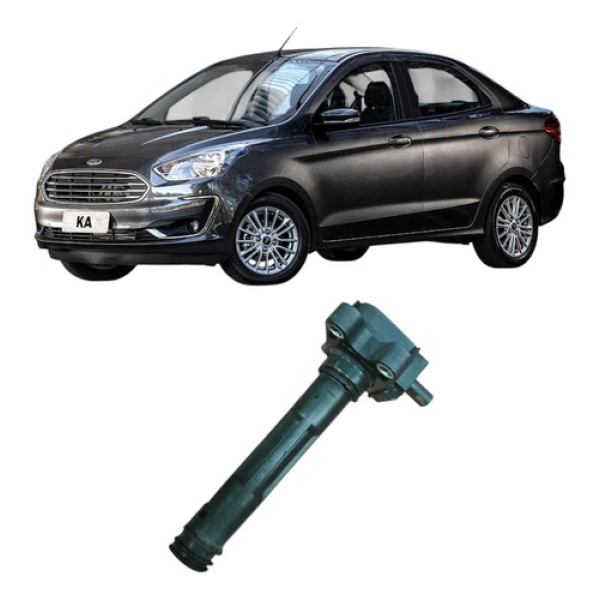 Bobina Ignição Ford Ka 2020 1.0 3c Original  E3bg12a366bb