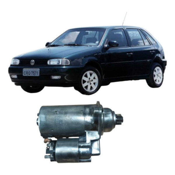 Motor Partida Arranque Gol 1999 1.0 Original 377911023